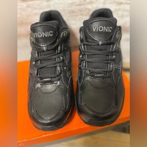Vionic Walker Women’s 9.5 Black Tennis Shoes